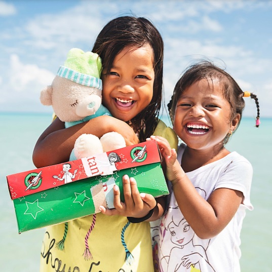 Samaritans Purse children