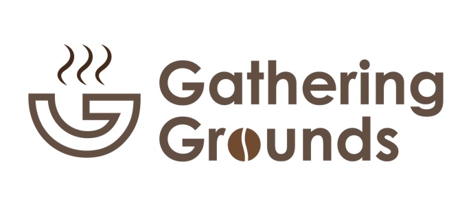 Gathering Grounds logo white